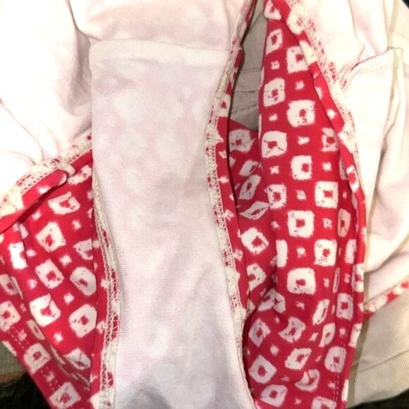 Old Navy Womens Pink & White Halter One-Piece Swimsuit Size XS - Picture 3 of 4